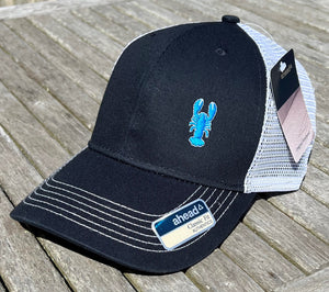 Blue Lobster Logo Trucker Hat