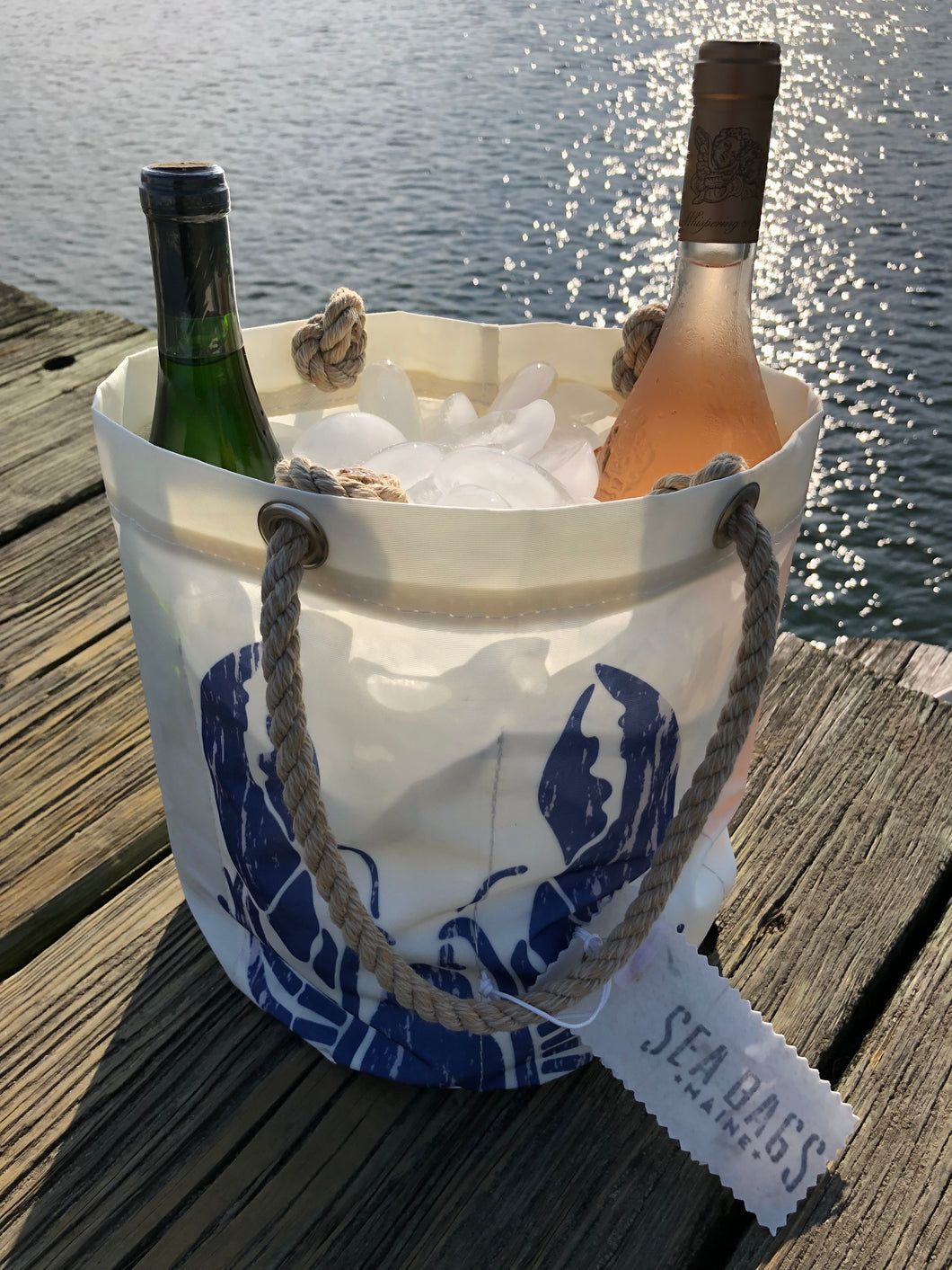 Blue Lobster Beverage Bag By Sea Bags