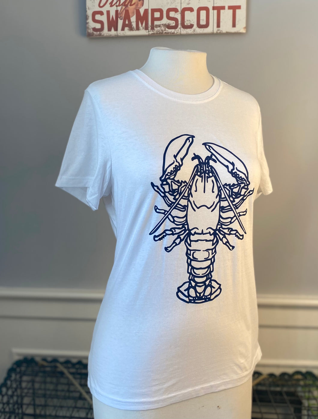 Women's Blue Lobster T