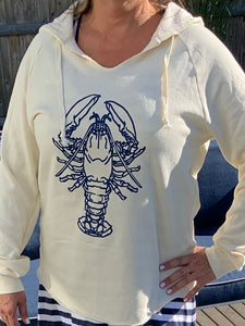 Lobster Print Hoodie