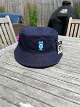 Load image into Gallery viewer, Bucket Hats with Blue Lobster Logo